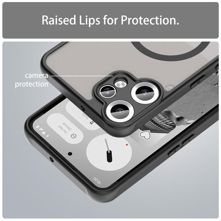 For Nothing CMF Phone 2 Pro Fan Dun Series TPU Hybrid PC Frosted Magsafe Phone Case