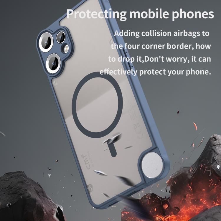 For Nothing CMF Phone 2 Pro Fan Dun Series TPU Hybrid PC Frosted Magsafe Phone Case