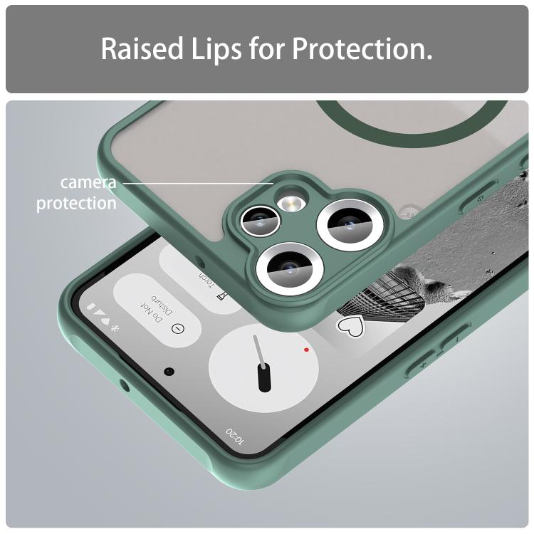 For Nothing CMF Phone 2 Pro Fan Dun Series TPU Hybrid PC Frosted Magsafe Phone Case