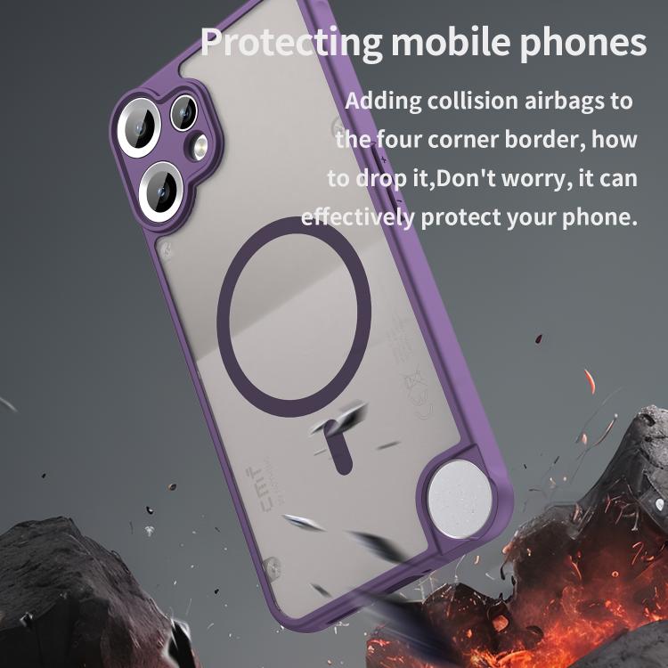 For Nothing CMF Phone 2 Pro Fan Dun Series TPU Hybrid PC Frosted Magsafe Phone Case
