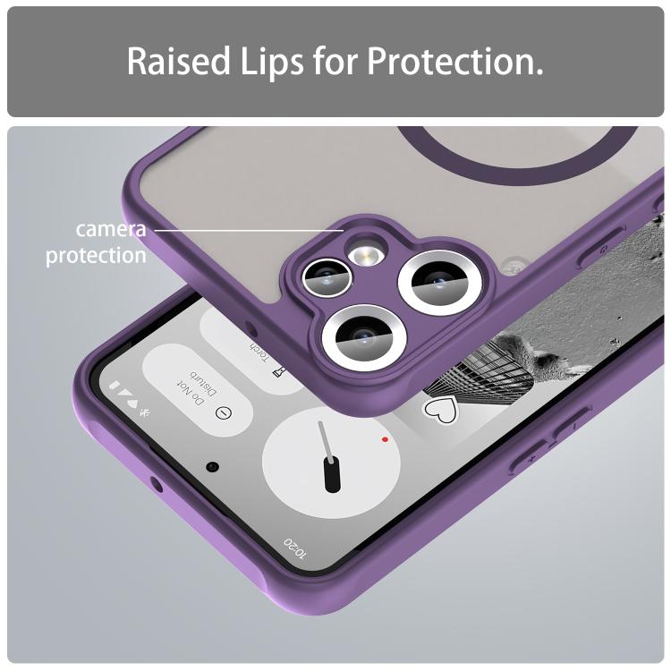 For Nothing CMF Phone 2 Pro Fan Dun Series TPU Hybrid PC Frosted Magsafe Phone Case