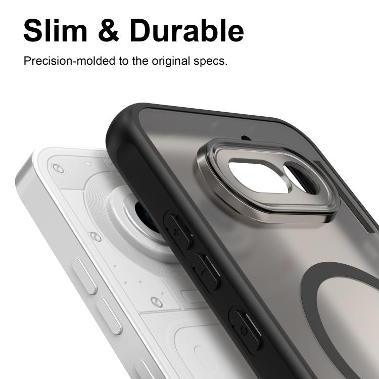 For Nothing Phone 4a Fan Dun Series TPU Hybrid PC Frosted Magsafe Phone Case