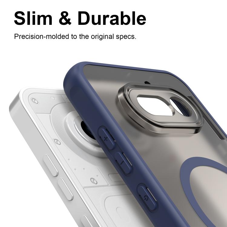 For Nothing Phone 4a Fan Dun Series TPU Hybrid PC Frosted Magsafe Phone Case