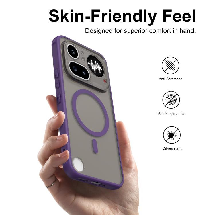 For Nothing Phone 4a Pro Fan Dun Series TPU Hybrid PC Frosted Magsafe Phone Case