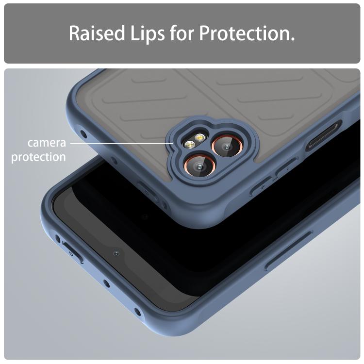 For Samsung Galaxy XCover7 Pro Fan Dun Series TPU Hybrid PC Frosted Phone Case