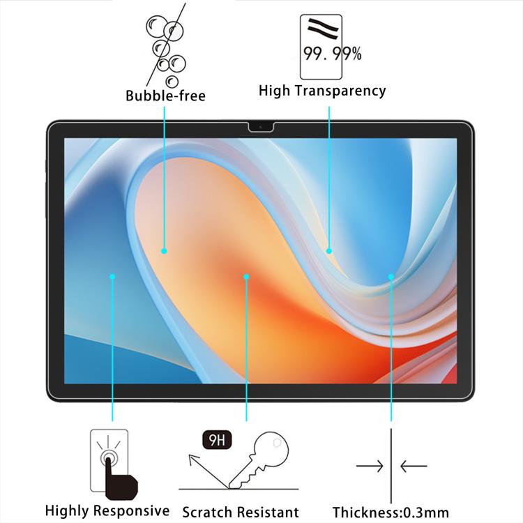 For Advan Tab VX Neo 10.1 2pcs 9H 0.3mm Explosion-proof Tempered Glass Film