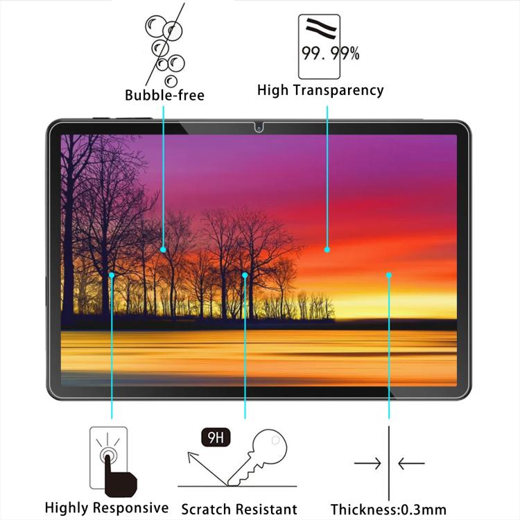For Alphawolf LPad3 11 25pcs 9H 0.3mm Explosion-proof Tempered Glass Film