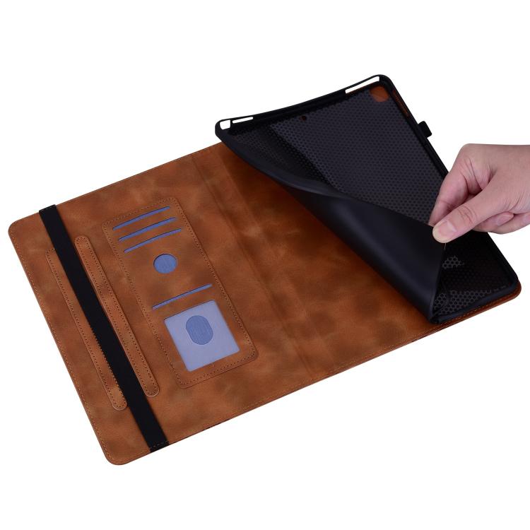 For iPad Pro 13 2025 / 2024 Love Hearts Embossed Leather Smart Tablet Case