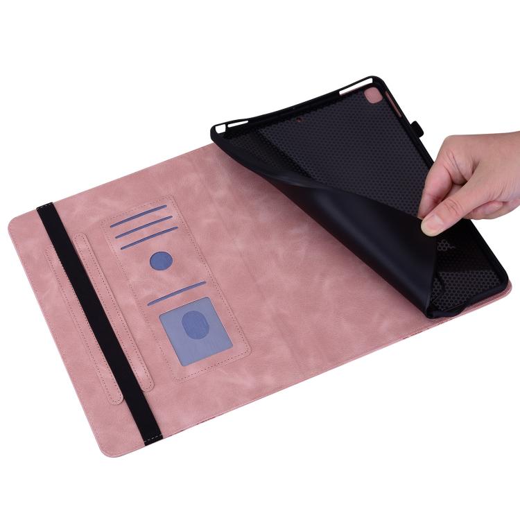 For iPad Pro 13 2025 / 2024 Love Hearts Embossed Leather Smart Tablet Case