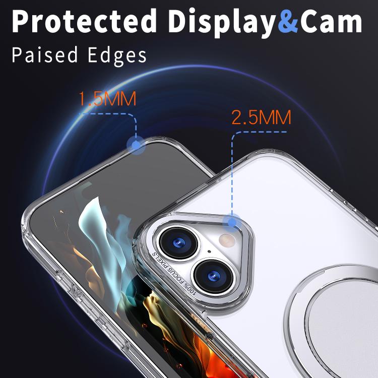 For iPhone 16 360-degree Rotating MagSafe Magnetic Holder Phone Case