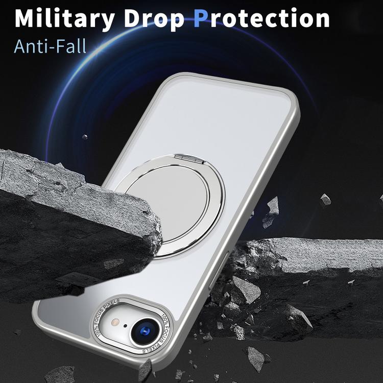 For iPhone 17e / 16e 360-degree Rotating MagSafe Magnetic Holder Phone Case