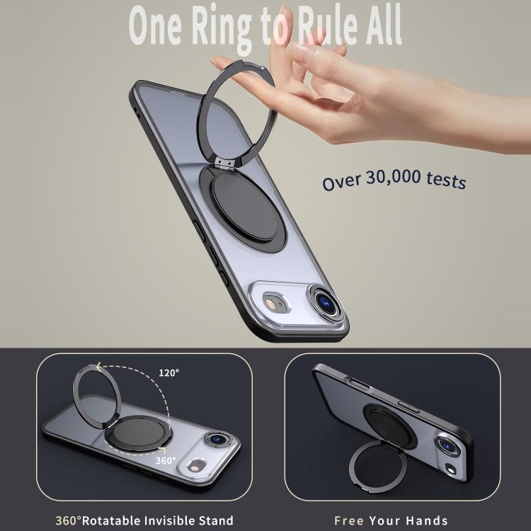 For iPhone Air 360-degree Rotating MagSafe Magnetic Holder Phone Case