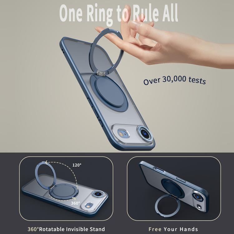 For iPhone Air 360-degree Rotating MagSafe Magnetic Holder Phone Case
