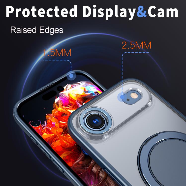 For iPhone Air 360-degree Rotating MagSafe Magnetic Holder Phone Case