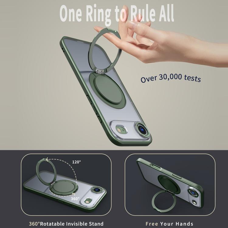 For iPhone Air 360-degree Rotating MagSafe Magnetic Holder Phone Case