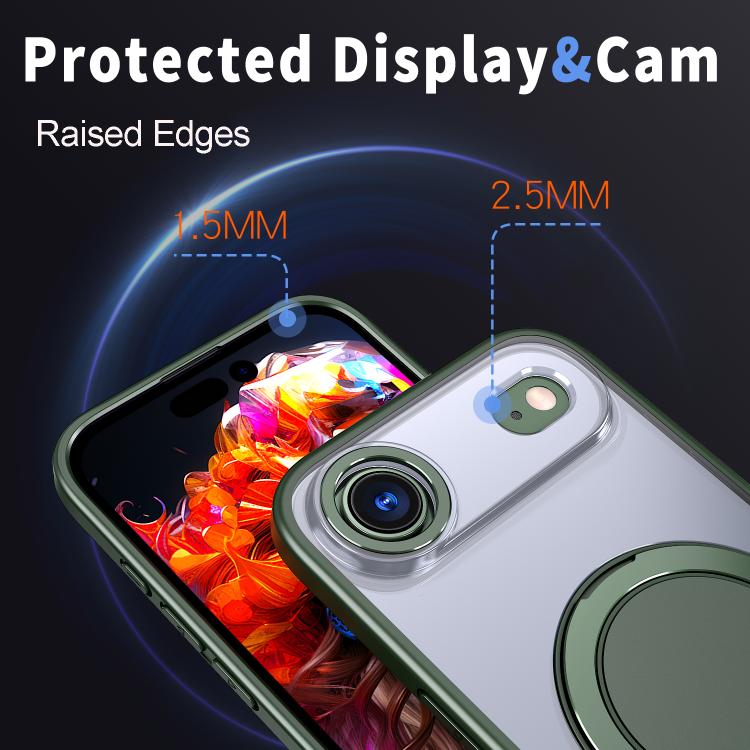 For iPhone Air 360-degree Rotating MagSafe Magnetic Holder Phone Case