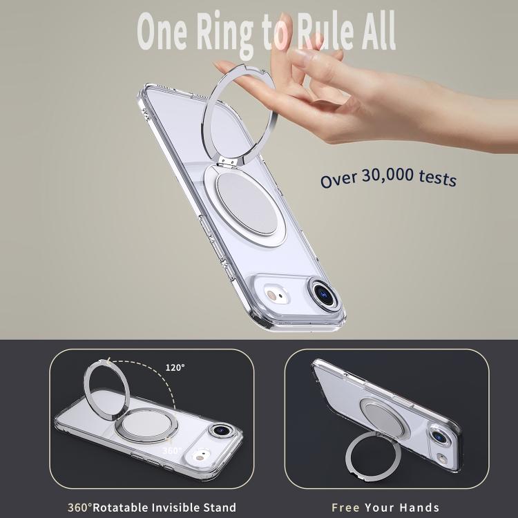 For iPhone Air 360-degree Rotating MagSafe Magnetic Holder Phone Case