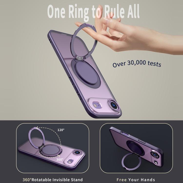 For iPhone Air 360-degree Rotating MagSafe Magnetic Holder Phone Case