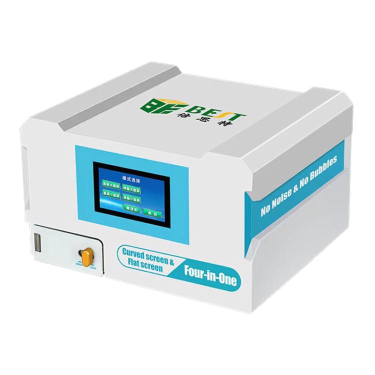 BEST B-528 4 in 1 7 inch Intelligent Laminating and Defoaming Machine Built-in Vacuum Pump, Plug:UK Plug