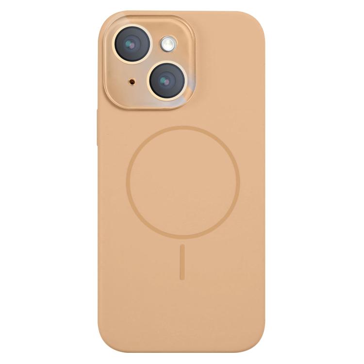For iPhone 13 Thin Circle MagSafe Liquid Silicone Phone Case