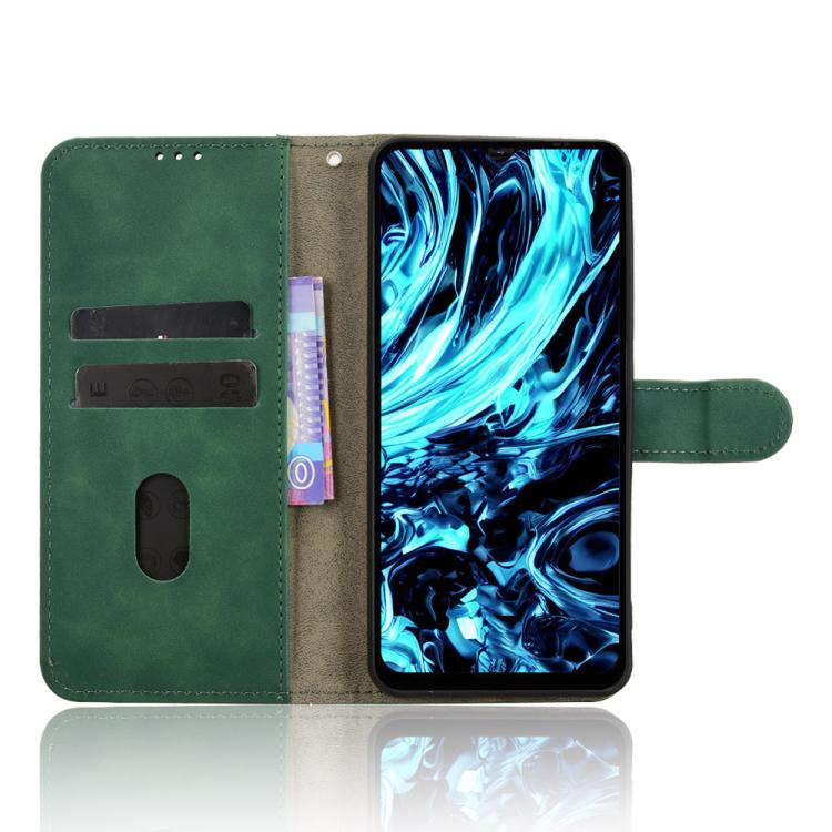 For Doogee Note 56X Skin Feel Magnetic Flip Leather Phone Case