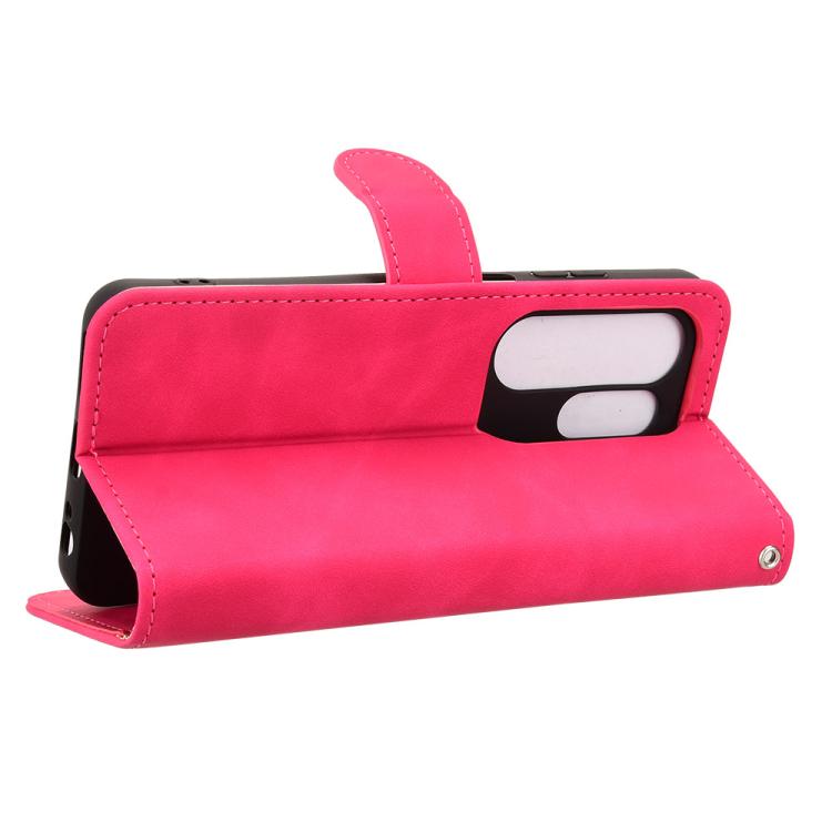 For Doogee Note 56X Skin Feel Magnetic Flip Leather Phone Case