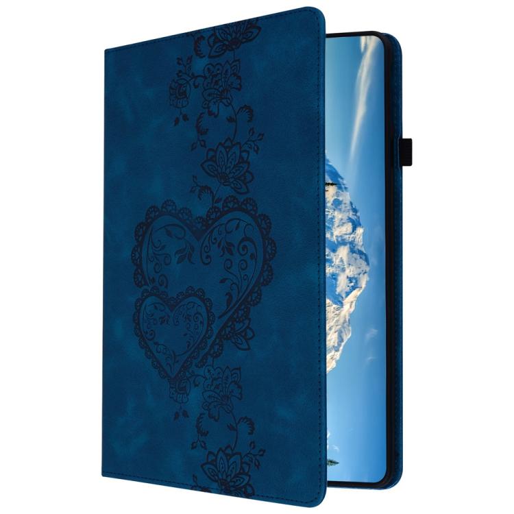 For Lenovo Tab M9 Love Hearts Embossed Leather Tablet Case