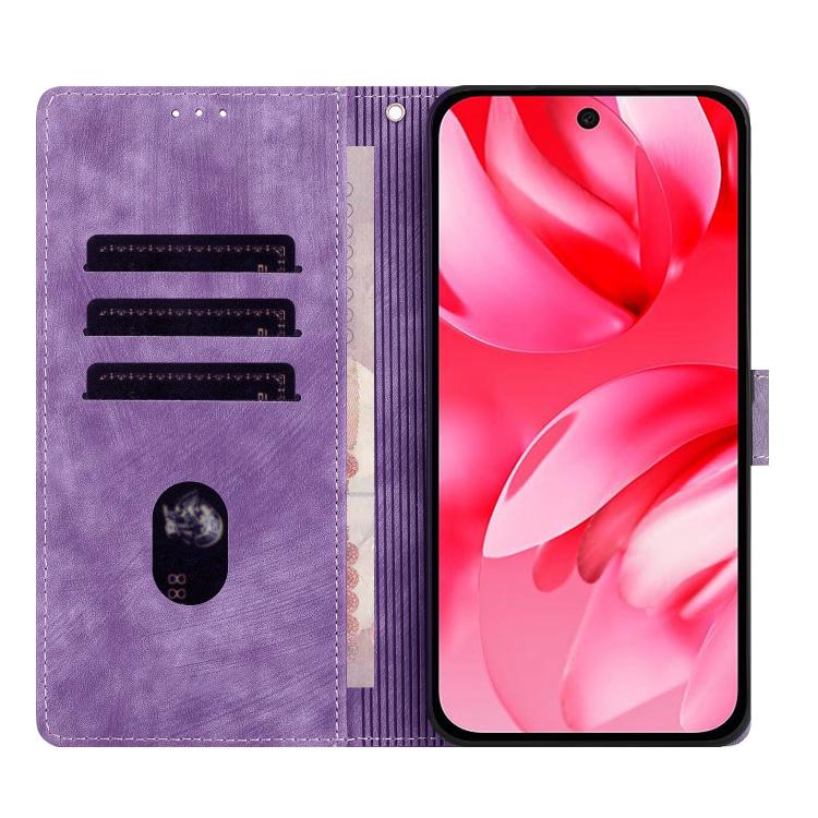 For Google Pixel 10a Mandala Embossed Retro Frosted Leather Phone Case