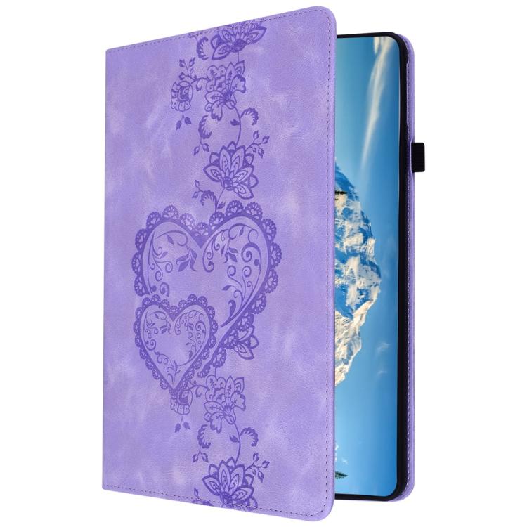 For Samsung Galaxy Tab A 10.1 2016 Love Hearts Embossed Leather Tablet Case