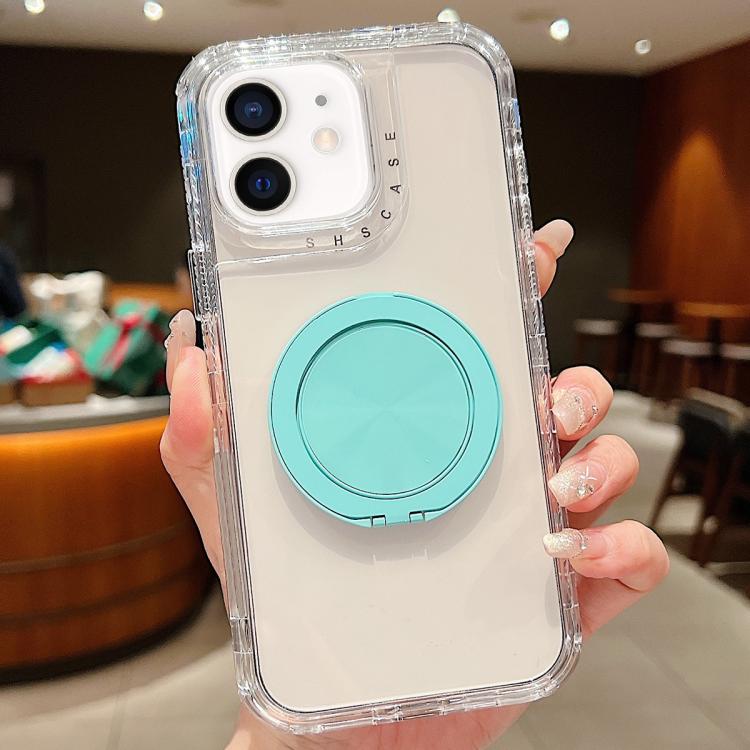 For iPhone 11 Dreamland Transparent MagSafe Holder Phone Case