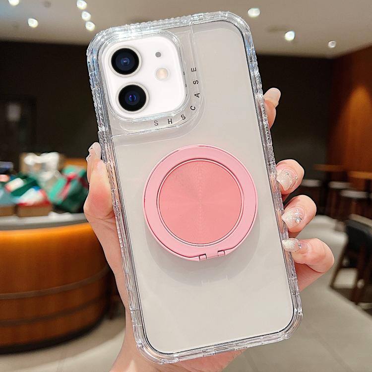 For iPhone 11 Dreamland Transparent MagSafe Holder Phone Case