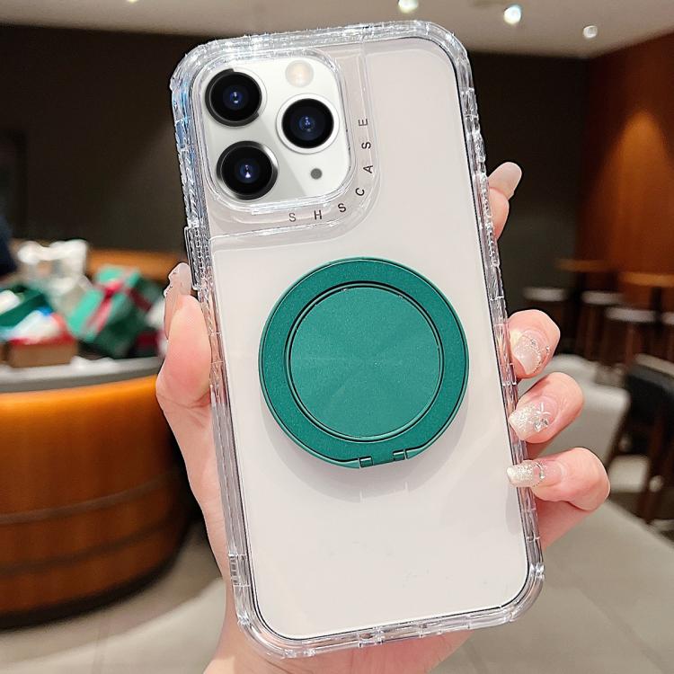 For iPhone 11 Pro Max Dreamland Transparent MagSafe Holder Phone Case