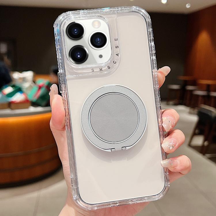 For iPhone 11 Pro Max Dreamland Transparent MagSafe Holder Phone Case