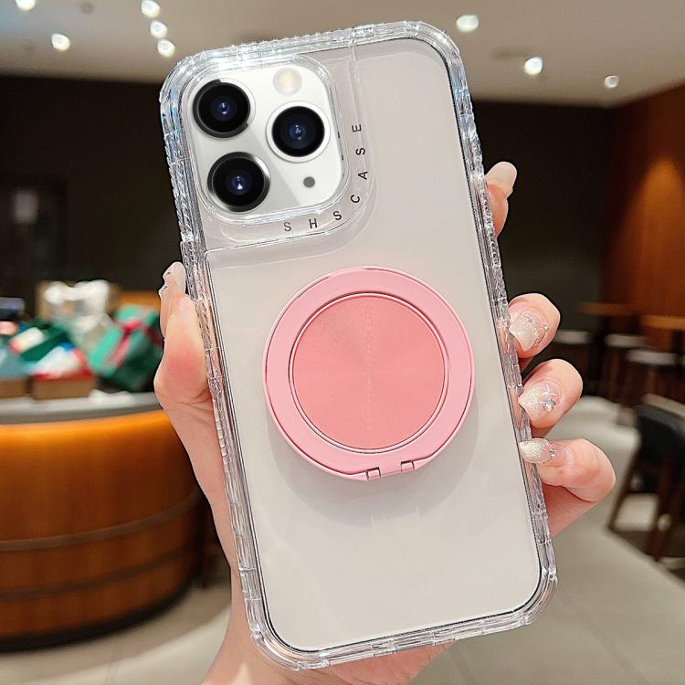 For iPhone 11 Pro Max Dreamland Transparent MagSafe Holder Phone Case