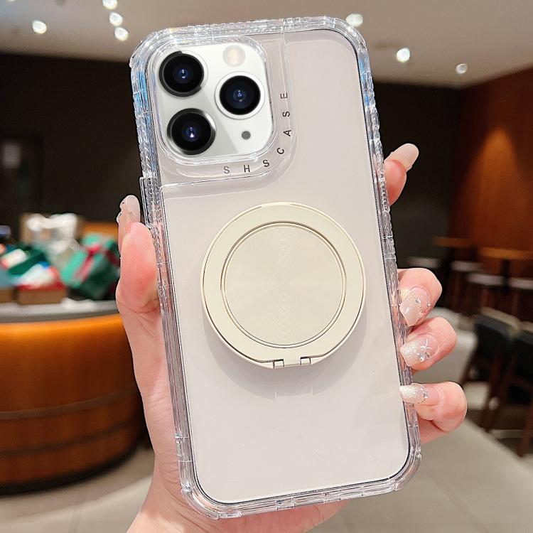 For iPhone 11 Pro Max Dreamland Transparent MagSafe Holder Phone Case