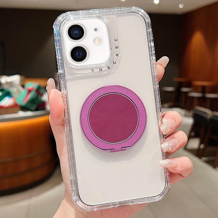 For iPhone 12 / 12 Pro Dreamland Transparent MagSafe Holder Phone Case