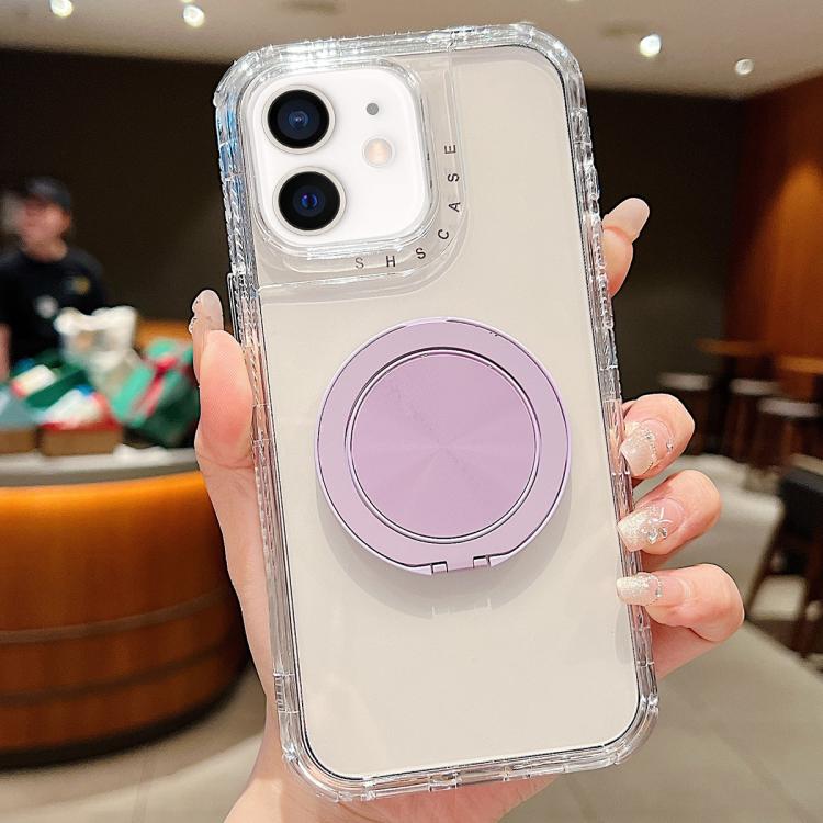 For iPhone 12 / 12 Pro Dreamland Transparent MagSafe Holder Phone Case