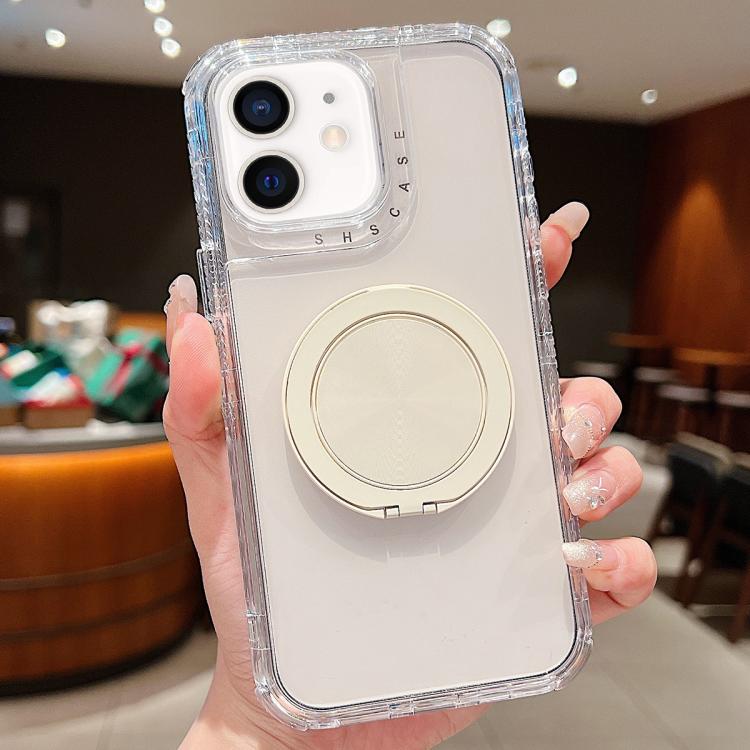 For iPhone 12 / 12 Pro Dreamland Transparent MagSafe Holder Phone Case
