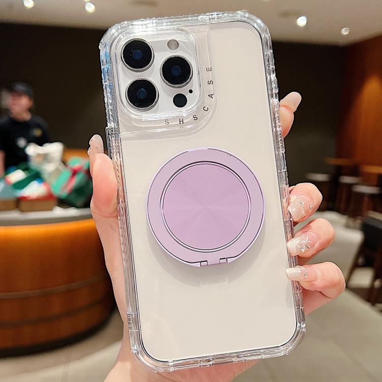 For iPhone 13 Pro Max Dreamland Transparent MagSafe Holder Phone Case