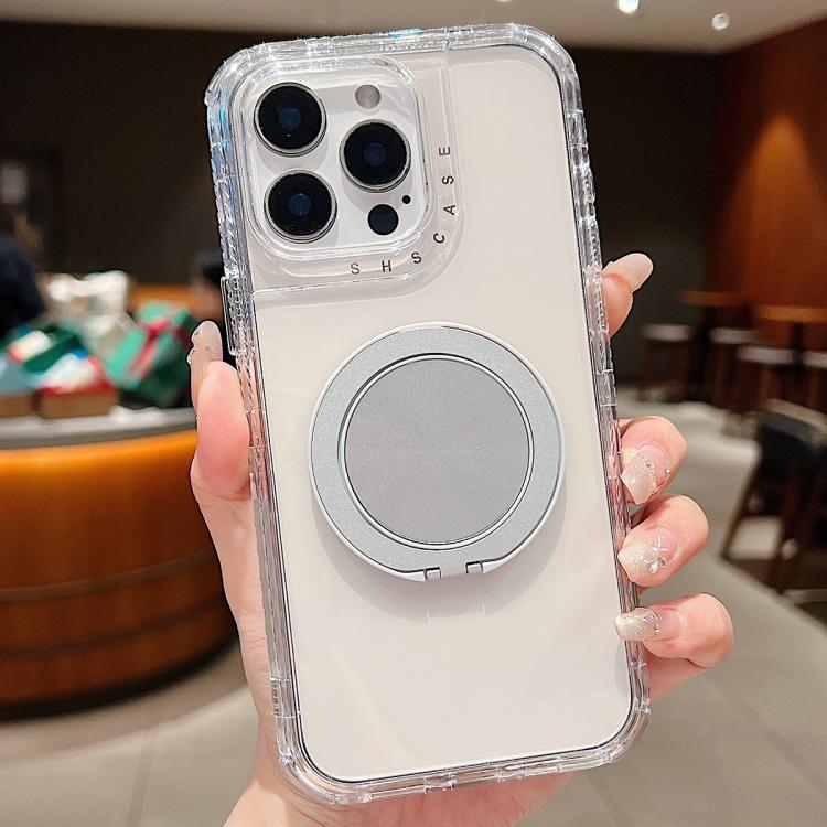 For iPhone 14 Pro Max Dreamland Transparent MagSafe Holder Phone Case
