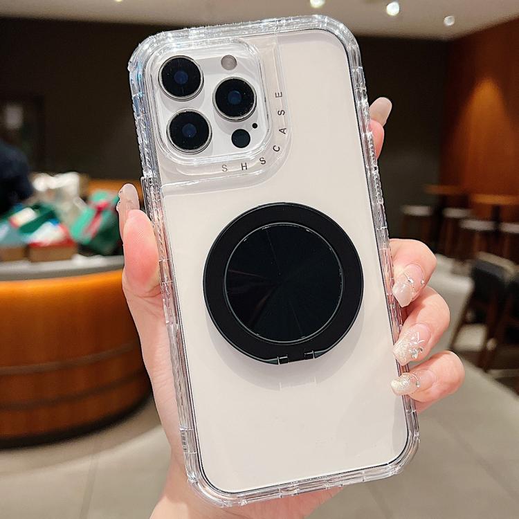 For iPhone 15 Pro Max Dreamland Transparent MagSafe Holder Phone Case