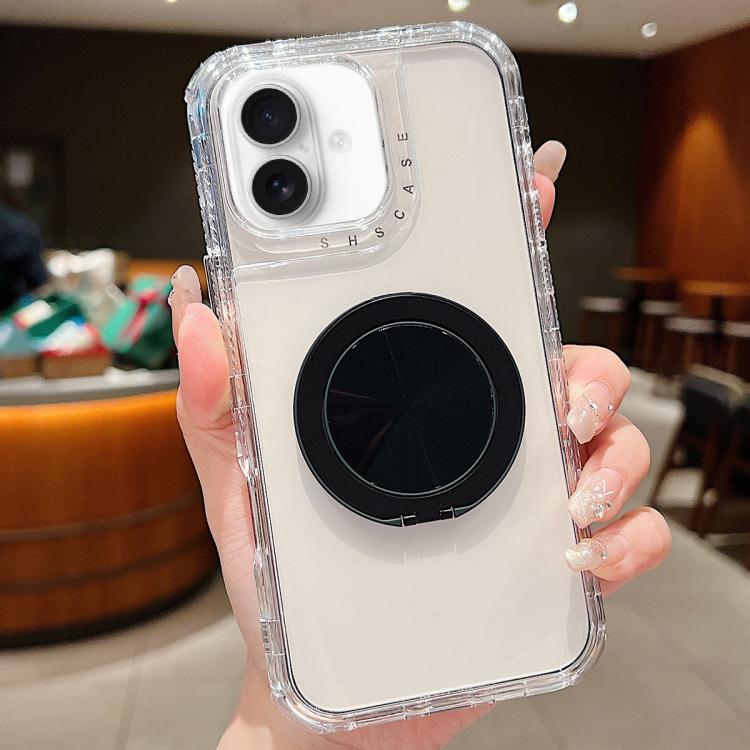 For iPhone 16 Dreamland Transparent MagSafe Holder Phone Case