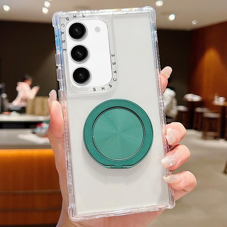 For Samsung Galaxy S21 5G Dreamland Transparent MagSafe Holder Phone Case