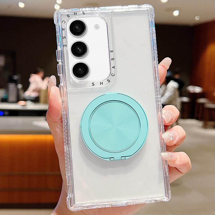 For Samsung Galaxy S21 5G Dreamland Transparent MagSafe Holder Phone Case