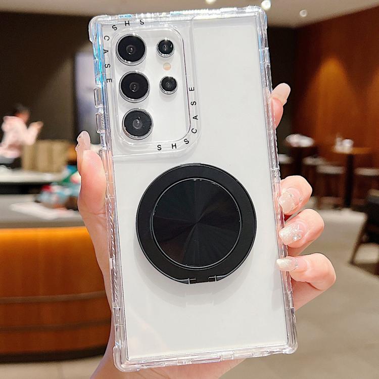 For Samsung Galaxy S21 Ultra 5G Dreamland Transparent MagSafe Holder Phone Case
