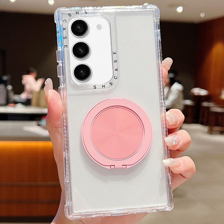 For Samsung Galaxy S23 5G Dreamland Transparent MagSafe Holder Phone Case