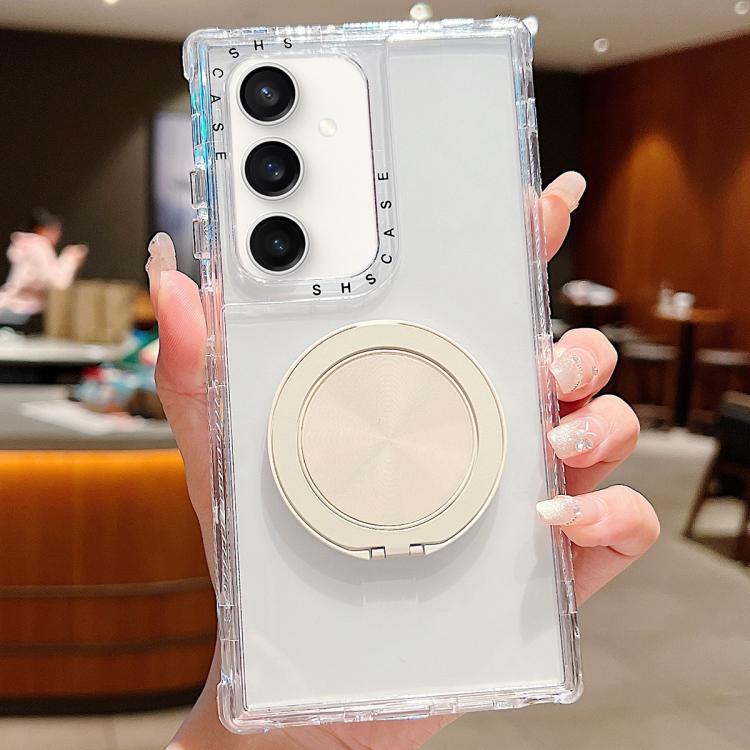 For Samsung Galaxy S23 FE 5G Dreamland Transparent MagSafe Holder Phone Case