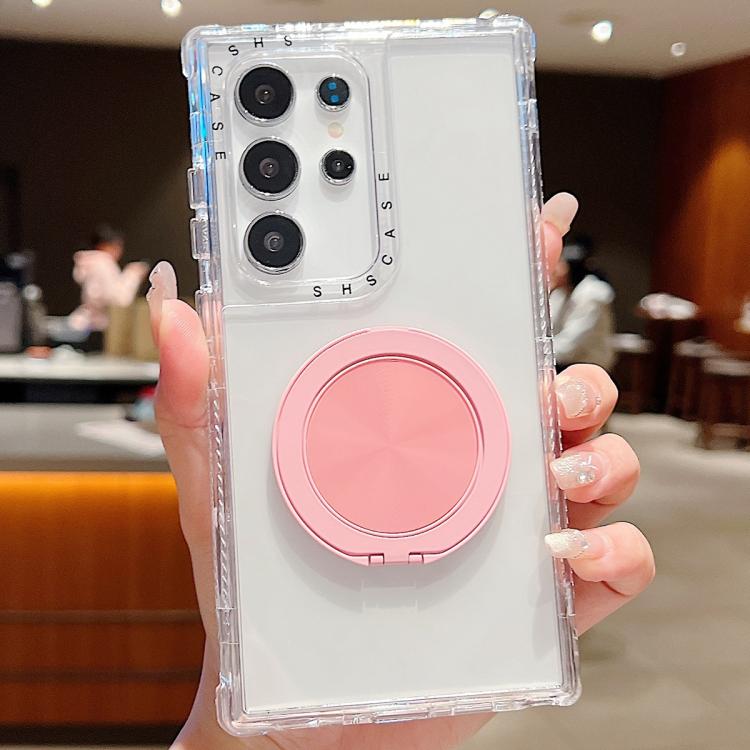 For Samsung Galaxy S23 Ultra 5G Dreamland Transparent MagSafe Holder Phone Case