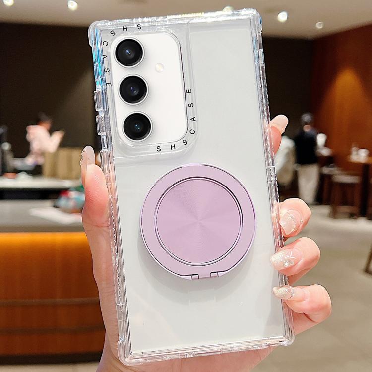 For Samsung Galaxy S25+ / S24+ 5G Dreamland Transparent MagSafe Holder Phone Case