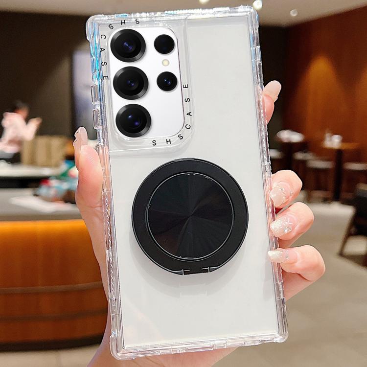 For Samsung Galaxy S25 Ultra / S24 Ultra 5G Dreamland Transparent MagSafe Holder Phone Case